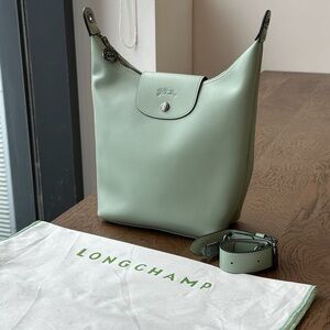 Longchamp Women's Mint Green Shoulder Bag